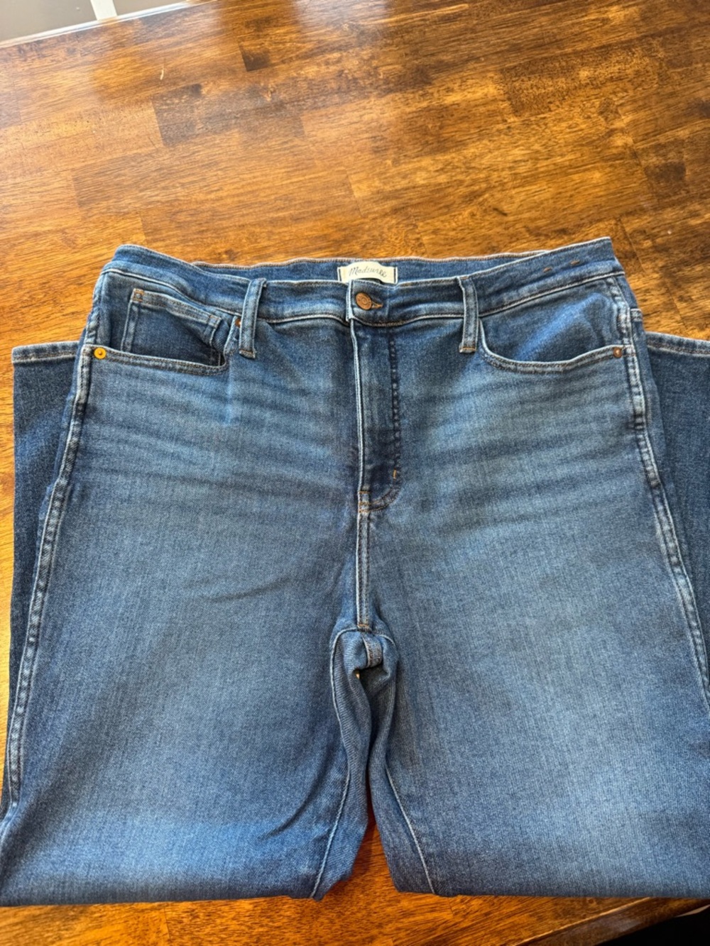 Madewell Stovepipe jeans